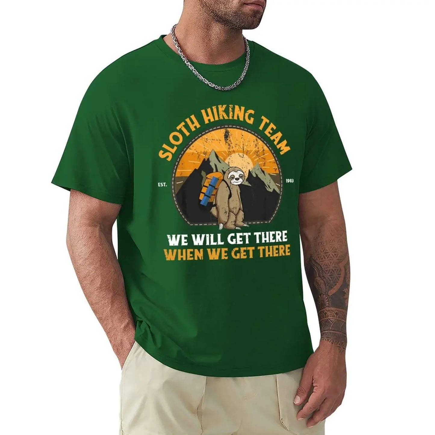 Sloth Hiking Team T-Shirt