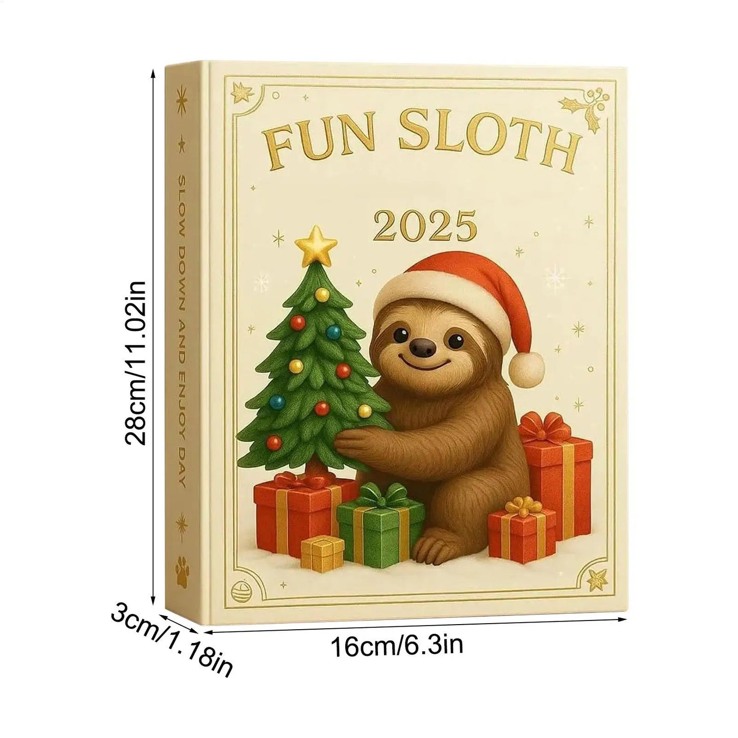 Sloth Christmas Countdown Calendar