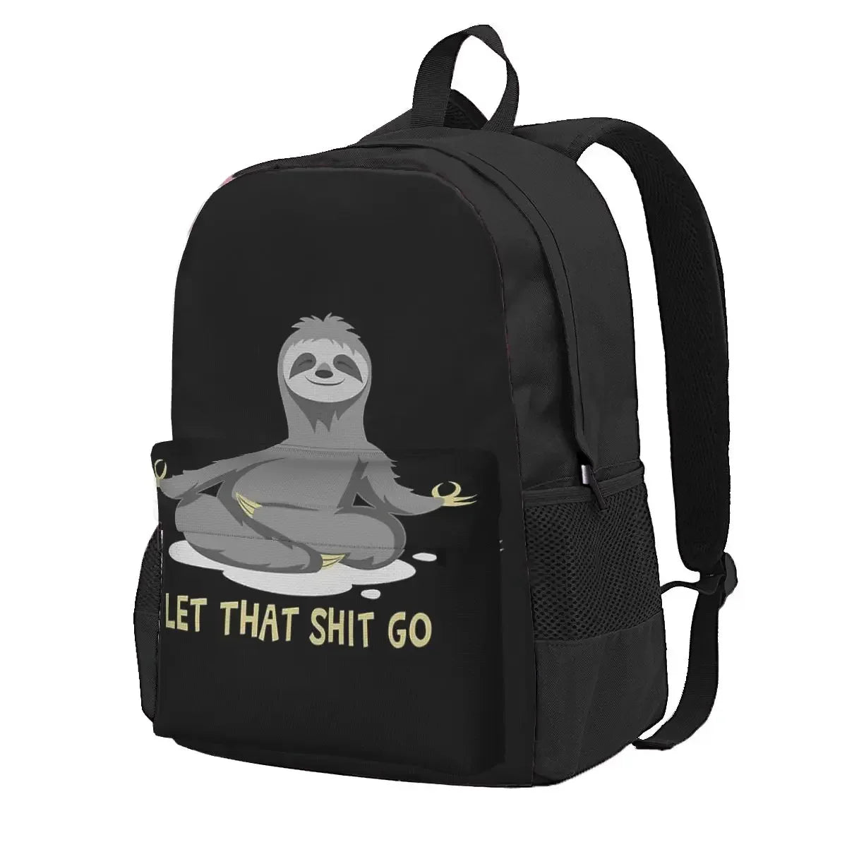 Yoga Sloth Meditating Backpack