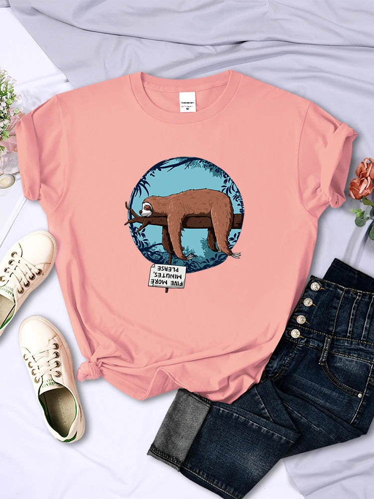 Sleeping Sloth T-Shirts