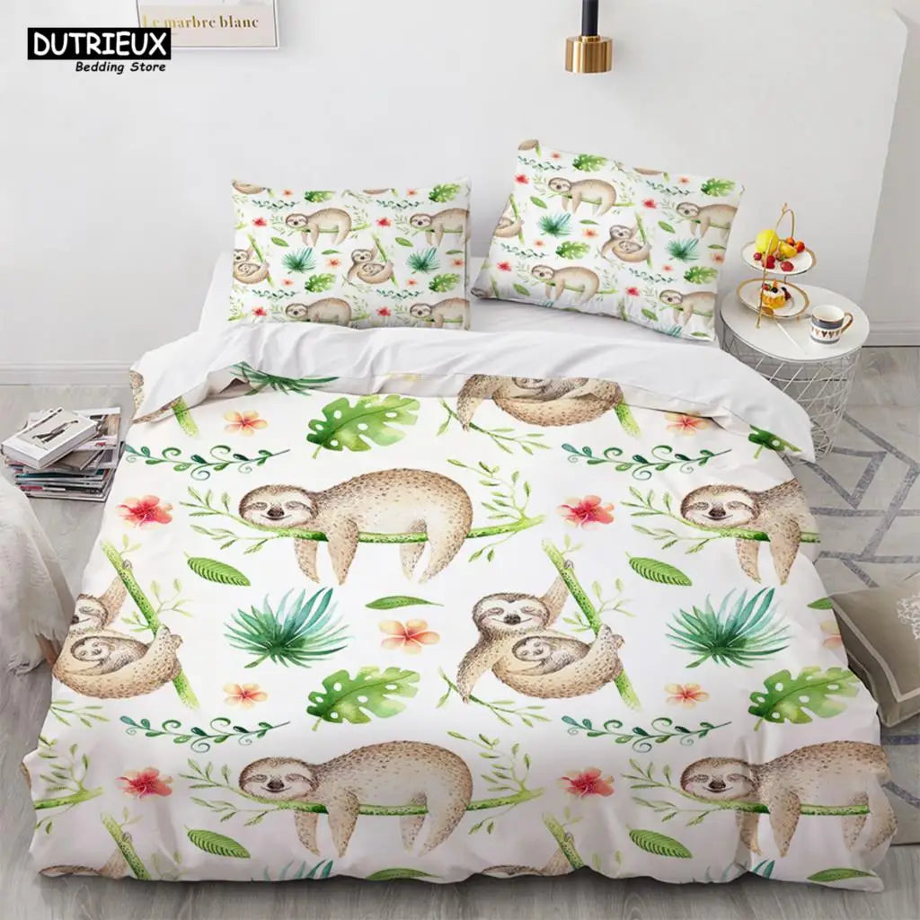 Sloth Bedding Set