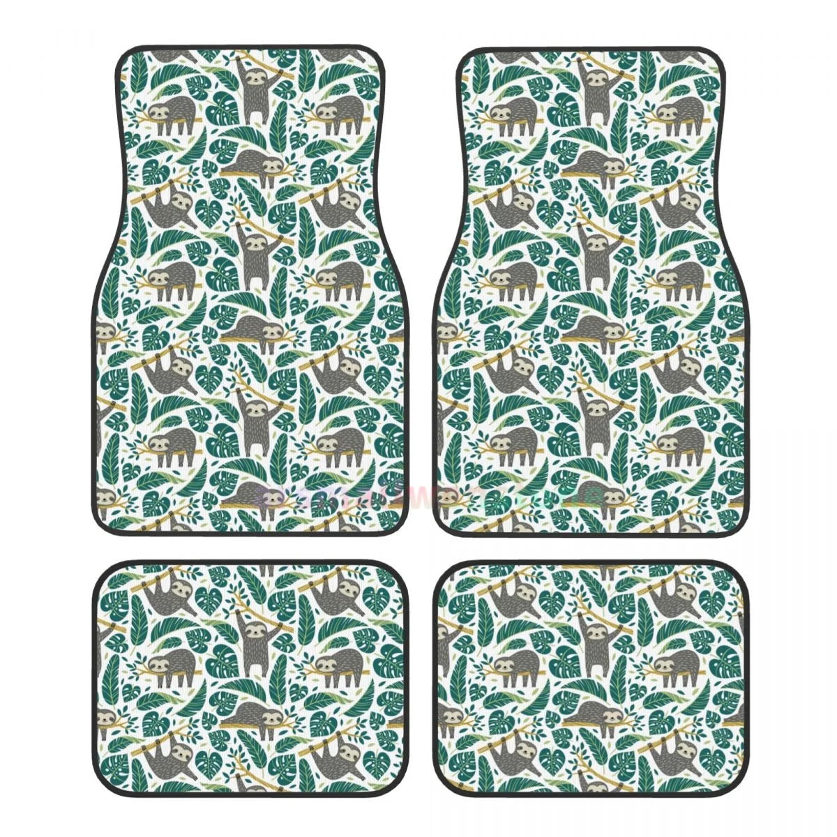 Sloth 4 Piece Car Floor Mats