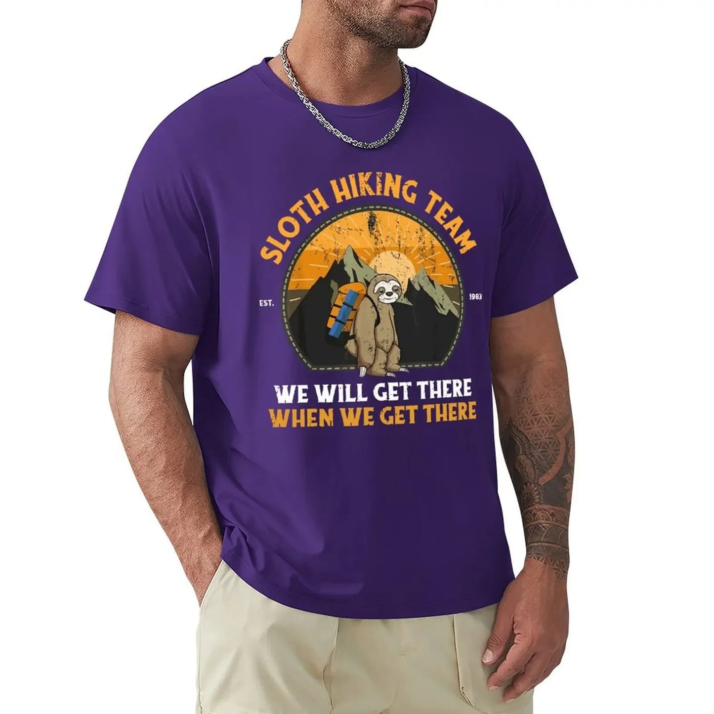 Sloth Hiking Team T-Shirt