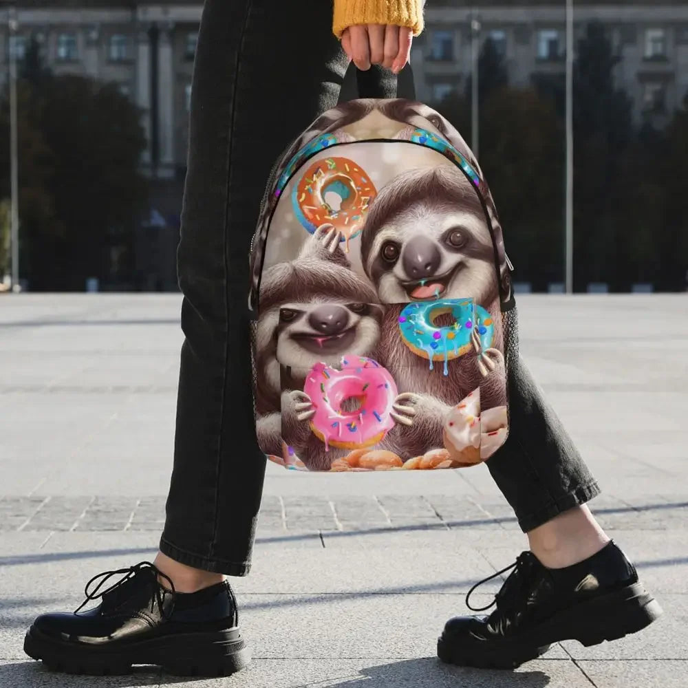 Sloth & Donuts Backpack