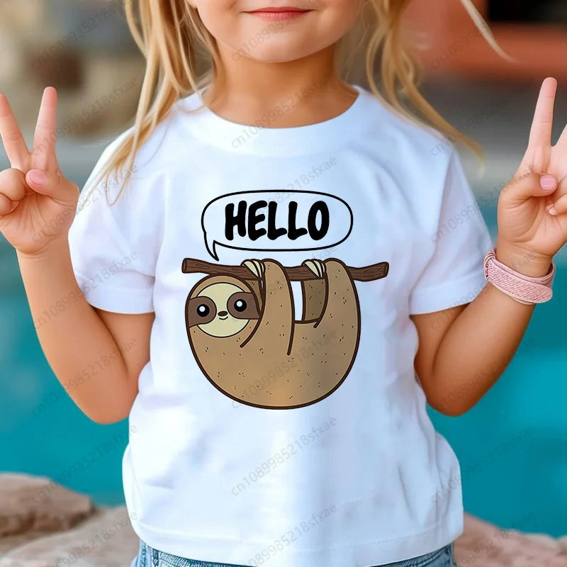 Kids Sloth T-Shirts