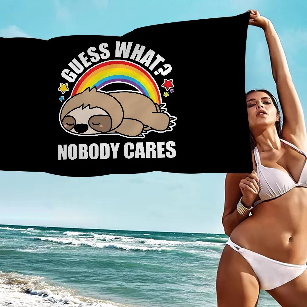 Sloth Microfiber Towel