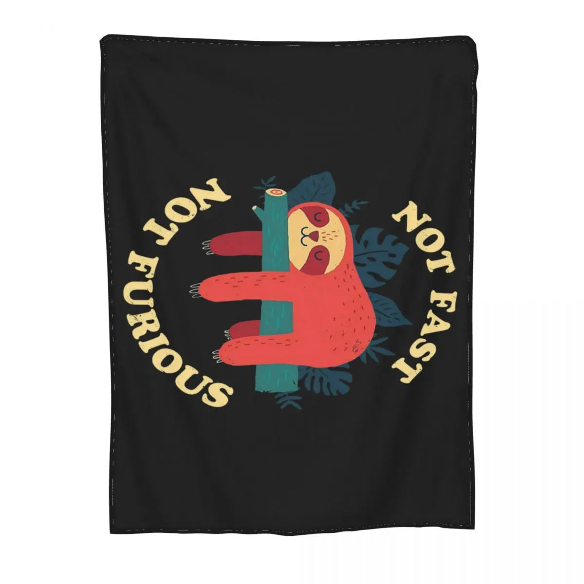 Not Fast Not Furious Blanket