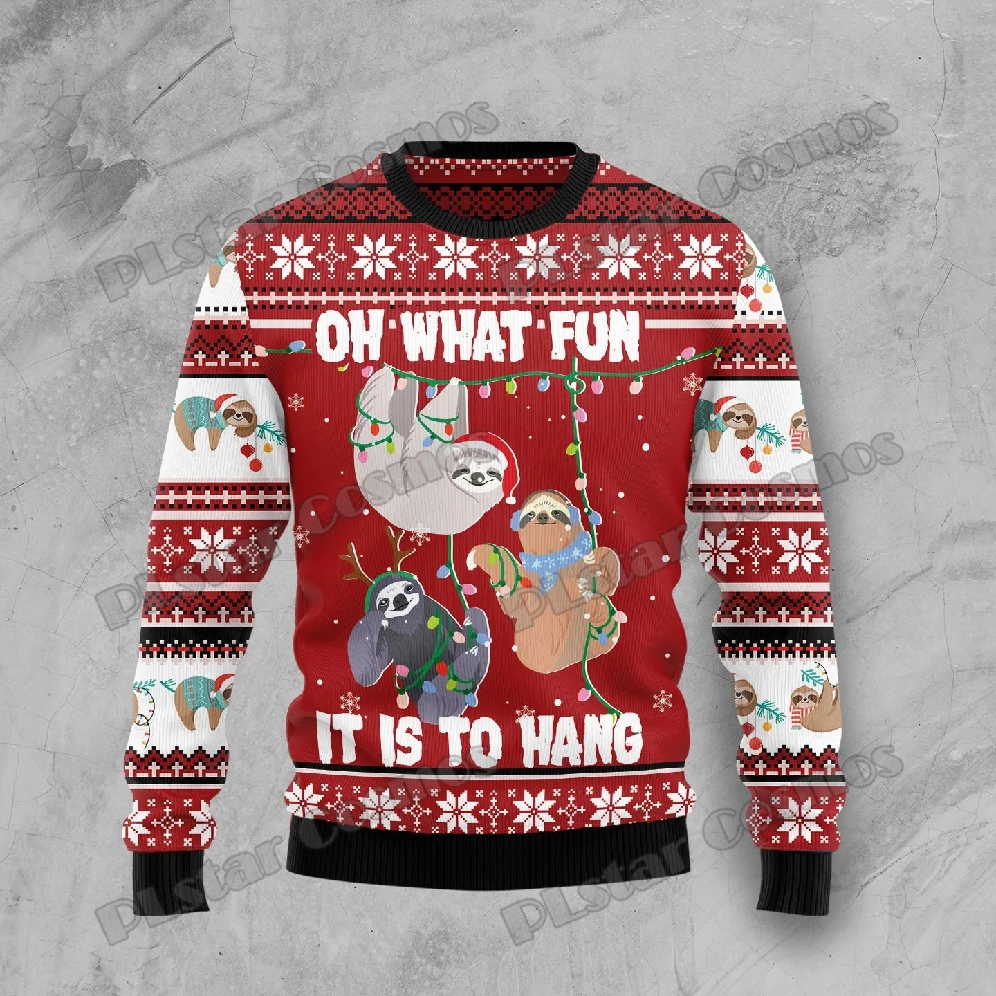 Christmas Sloth Jumper