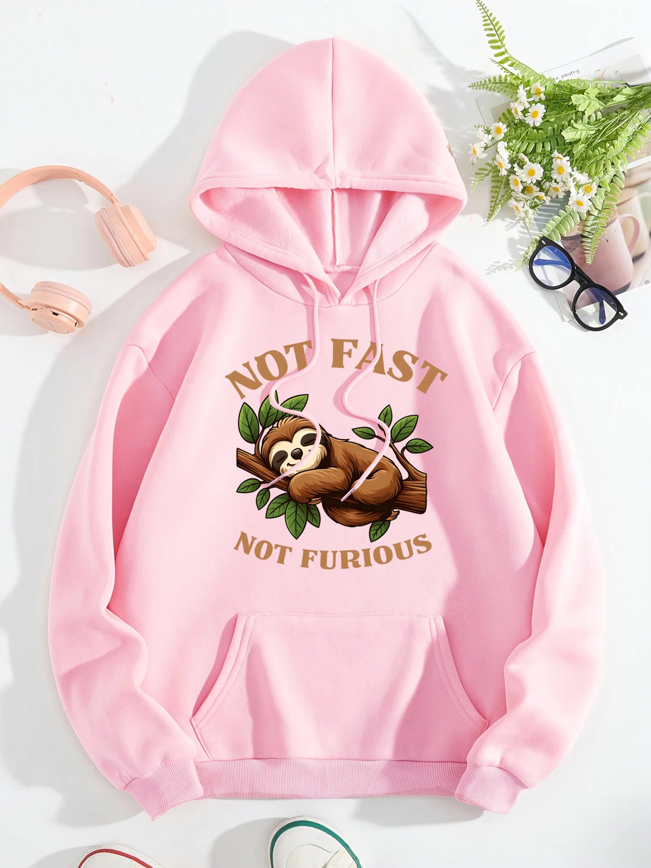 Not Fast Not Furious Sloth Hoodies