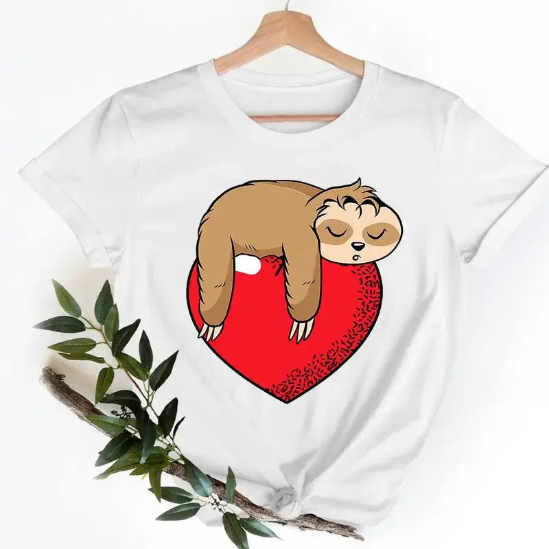 Love Heart Women T-Shirt