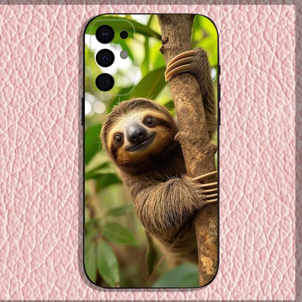 Sloth On A Tree Samsung Phone Case product photo