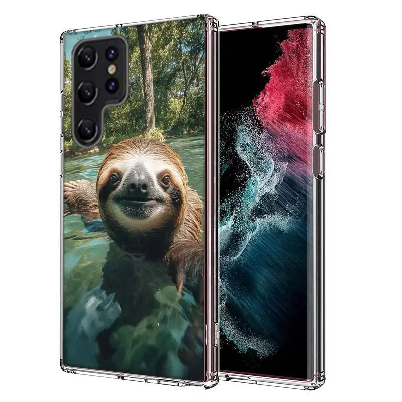 Sloth Swimming Samsung Phone Case