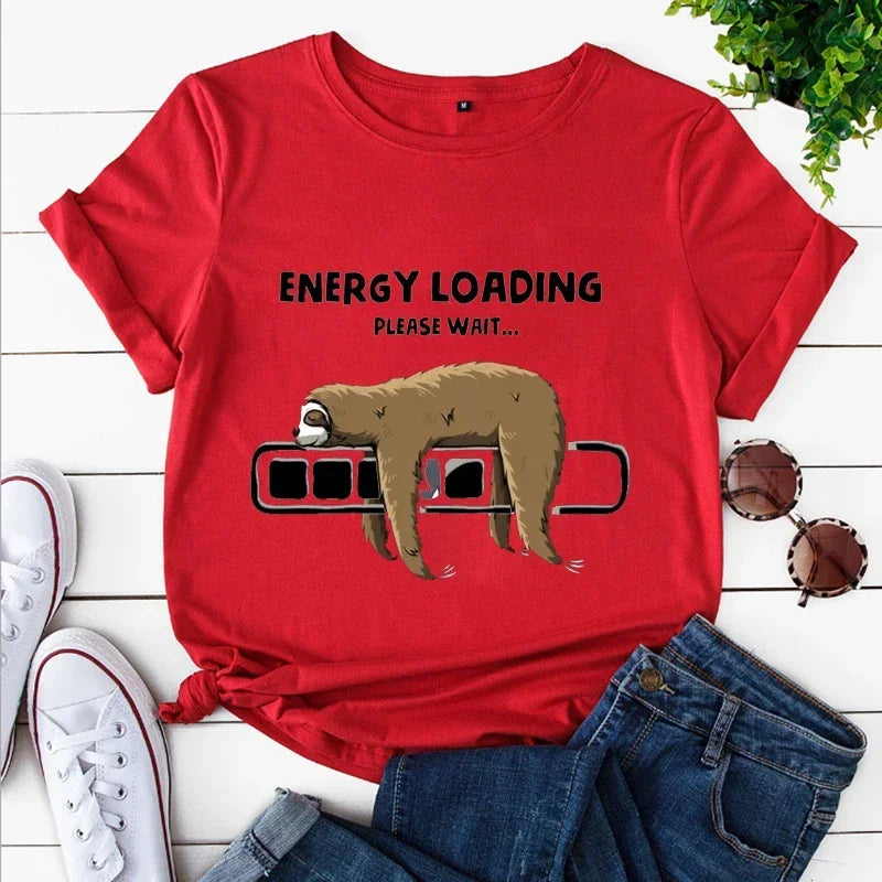 Energy Loading Please Wait T-Shirt