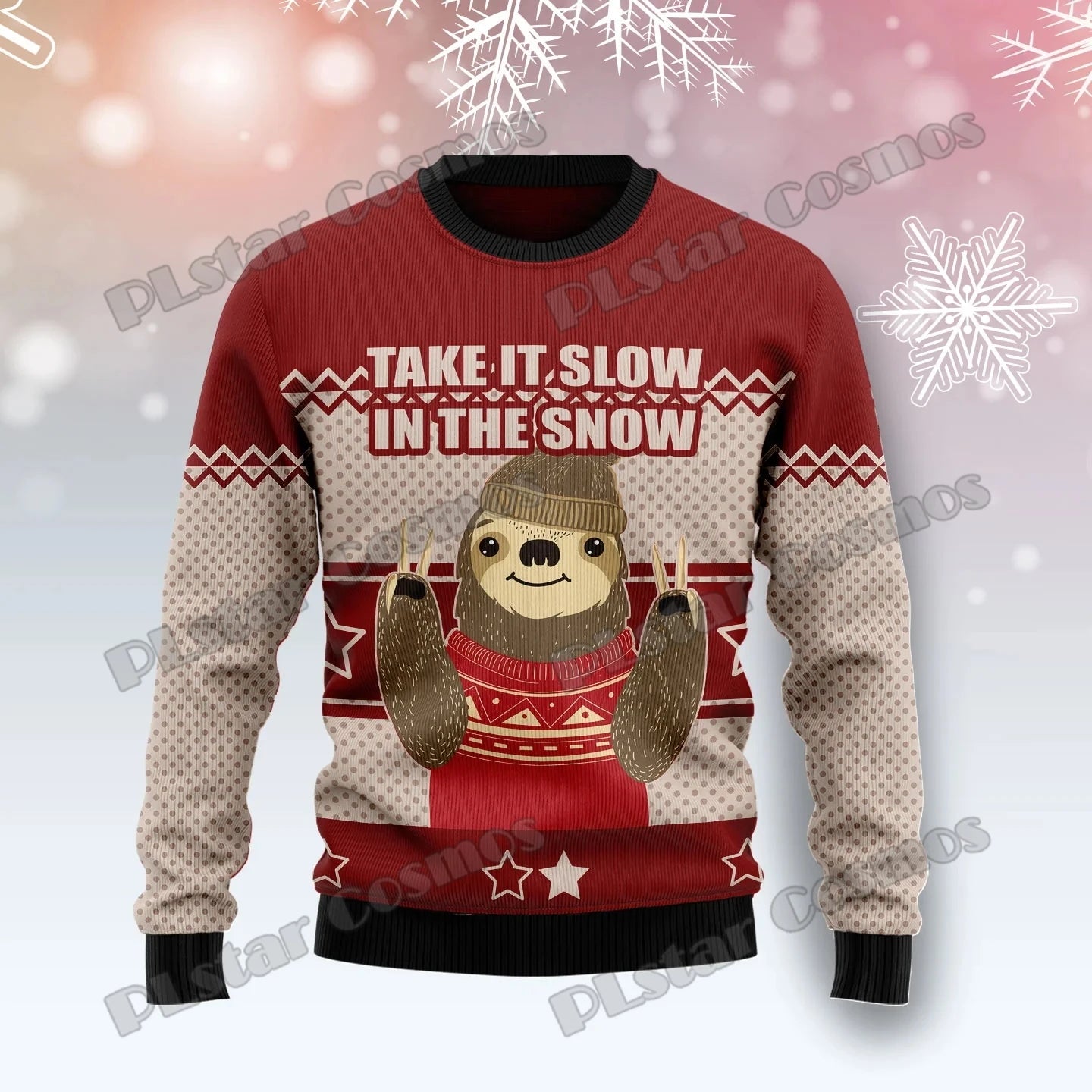 Christmas Sloth Jumper