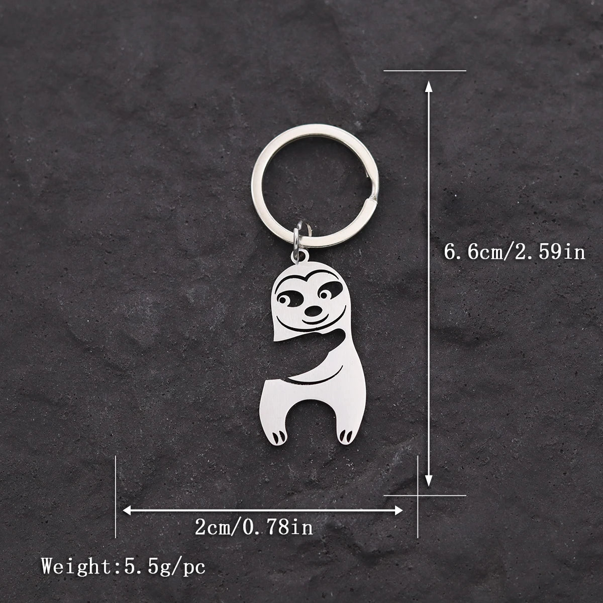Sloth Keyring
