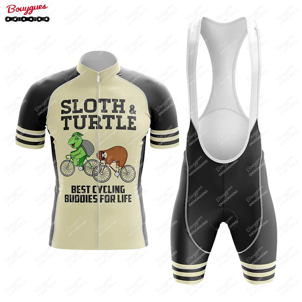 Sloth & Turtle Cycling jersey Sets