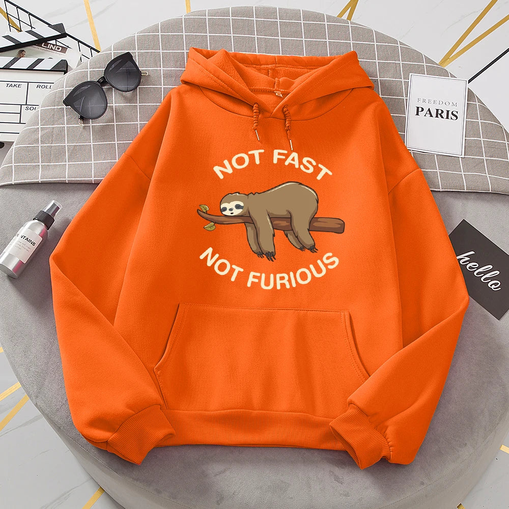 Not Fast Not Furious Sloth Hoodie