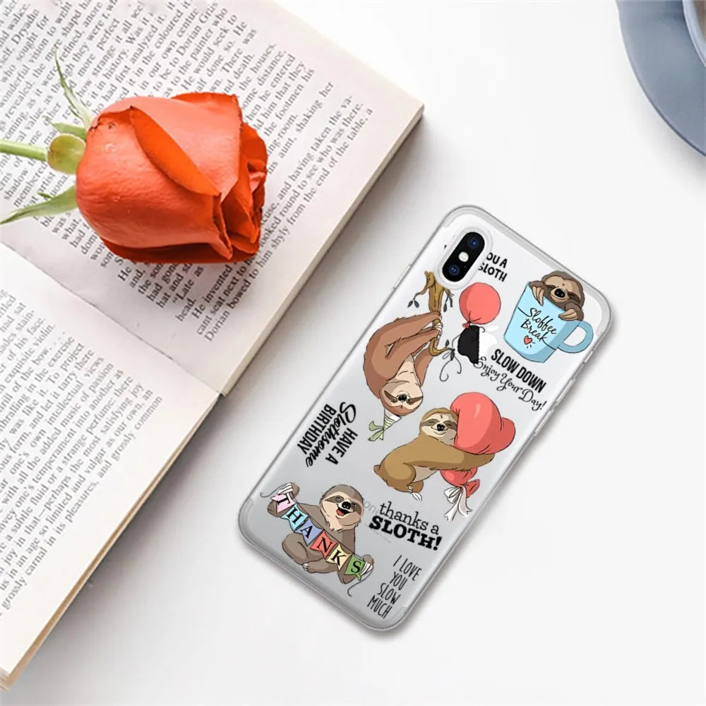 Cute Sloth iPhone Case product photo