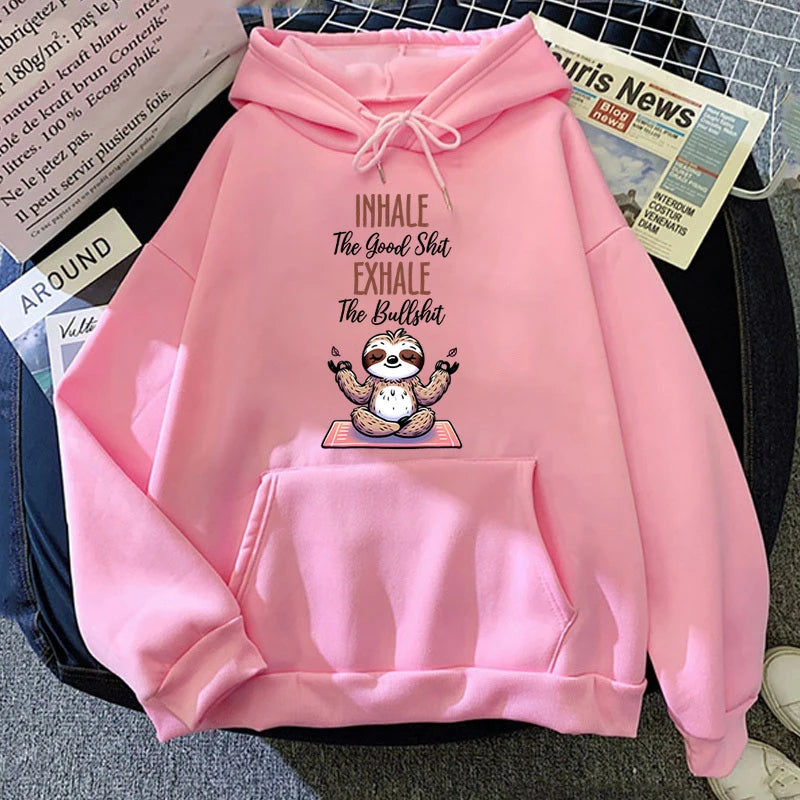 Yoga Sloth Hoodie