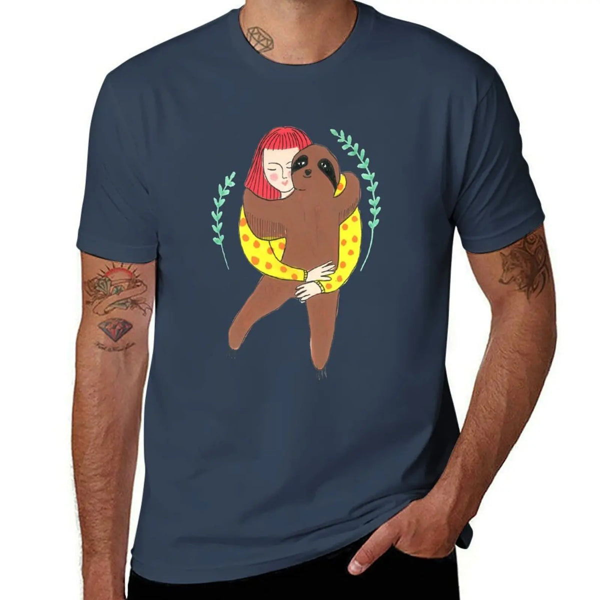 Girl & Sloth T-Shirt