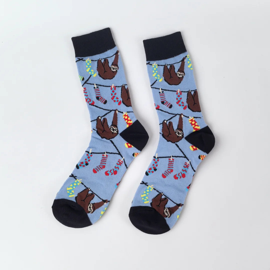 Hanging Sloth Socks
