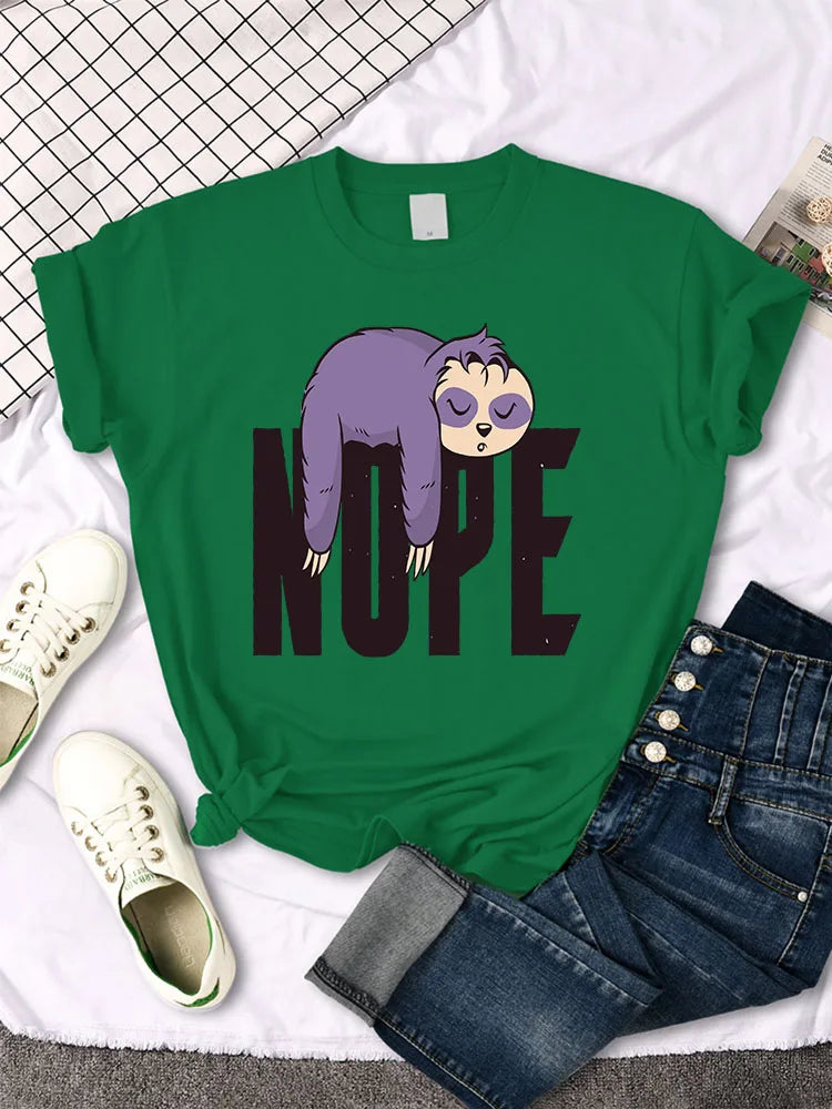 Nope Sloth T-Shirt