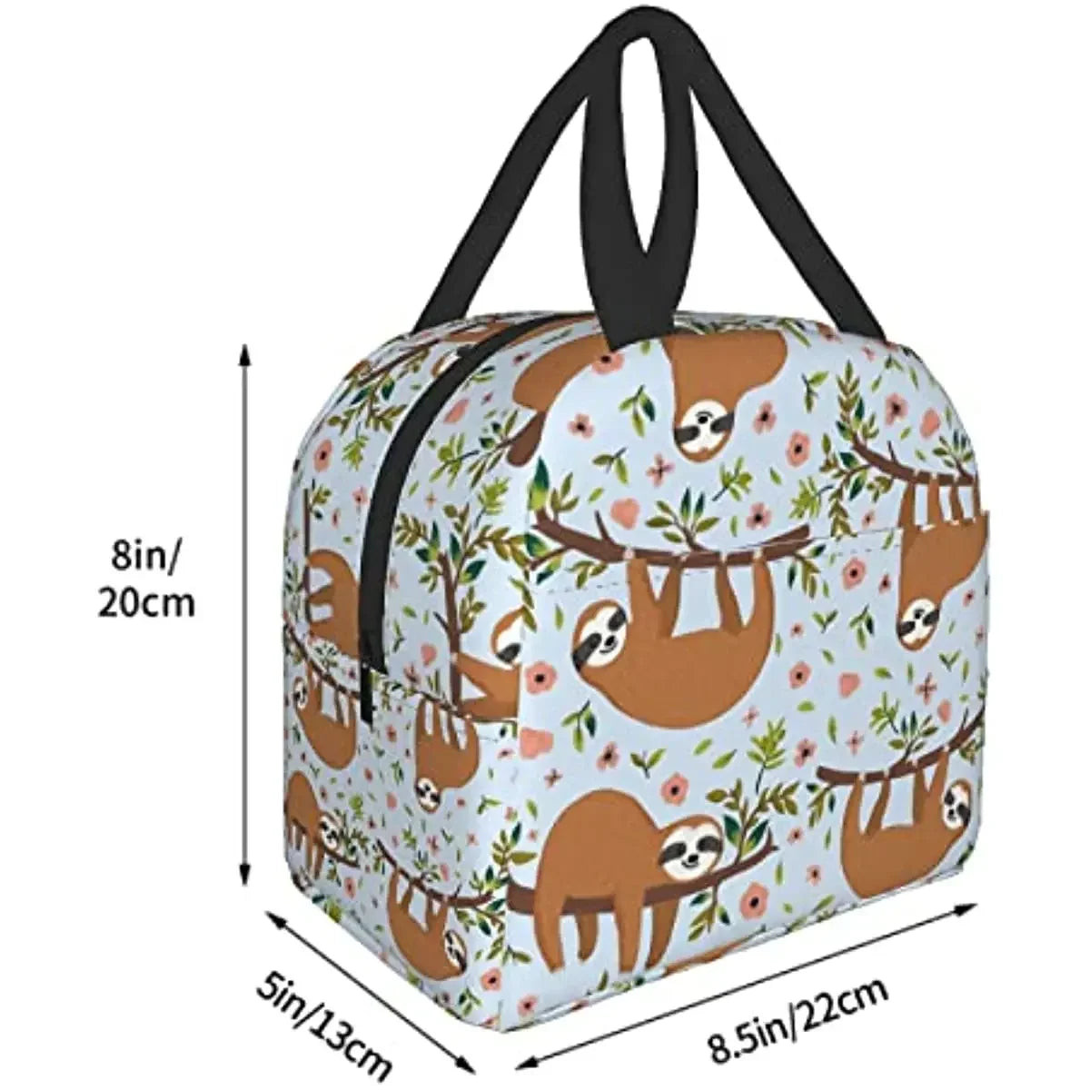 Cute Sloth Lunch Bag