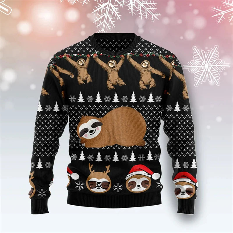 Sloth Christmas Jumper