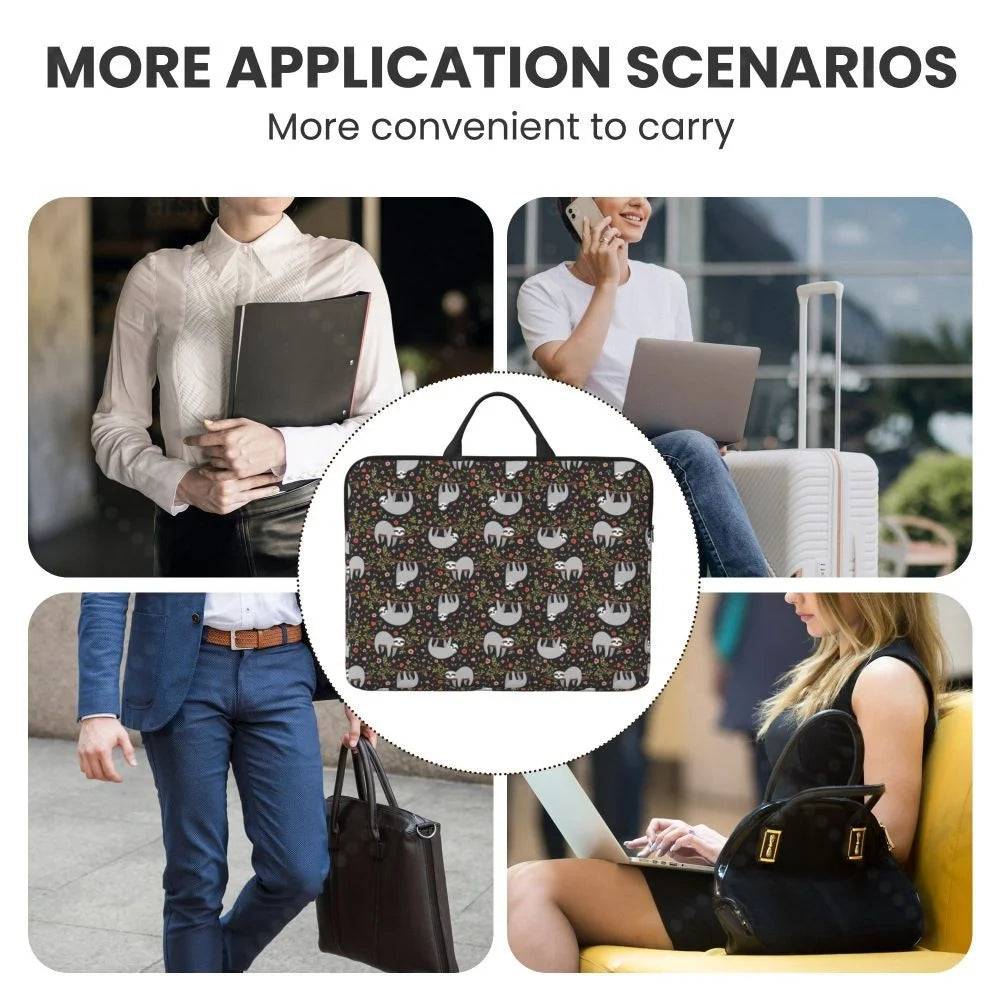 Lazy Sloth Laptop Bag