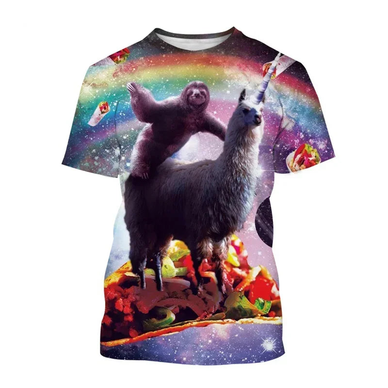 Galaxy Sloth T-Shirt