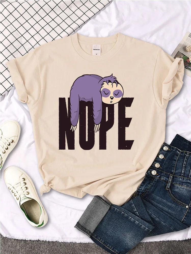 Nope Sloth T-Shirt