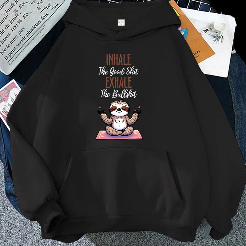 Yoga Sloth Hoodie