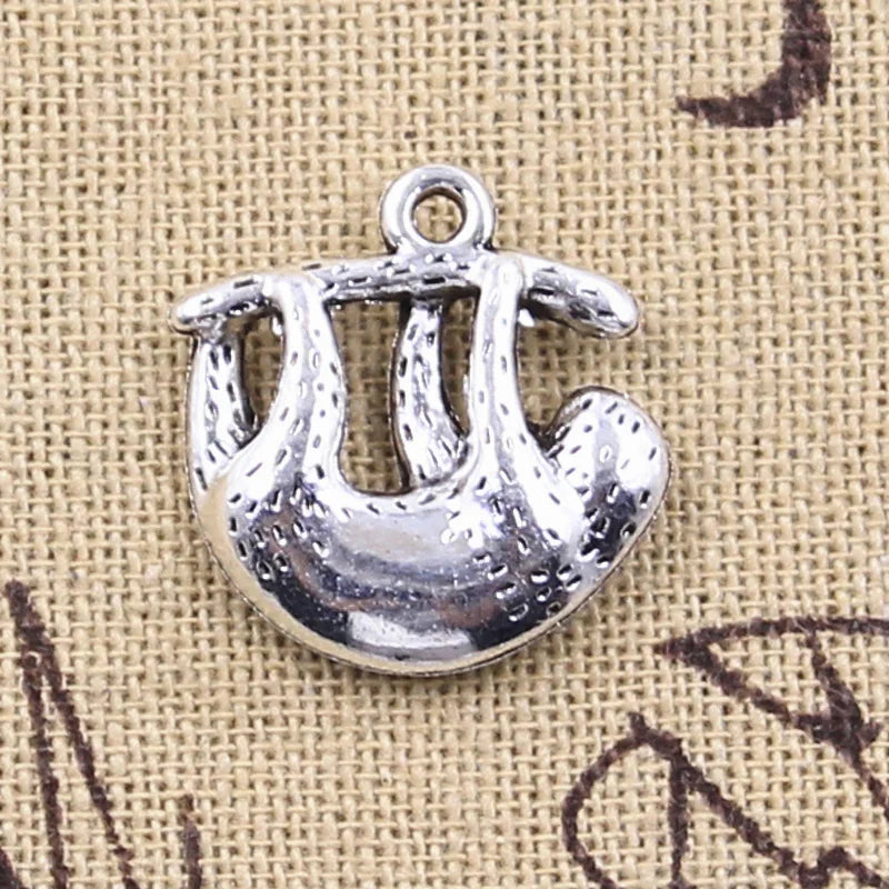 8 Piece Charms Sloth 20x19mm