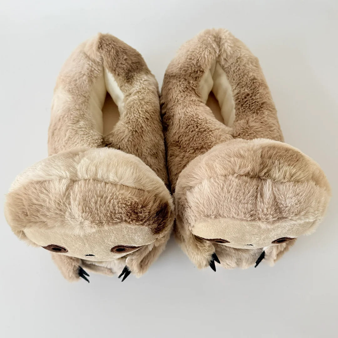 Sloth Plush Slippers