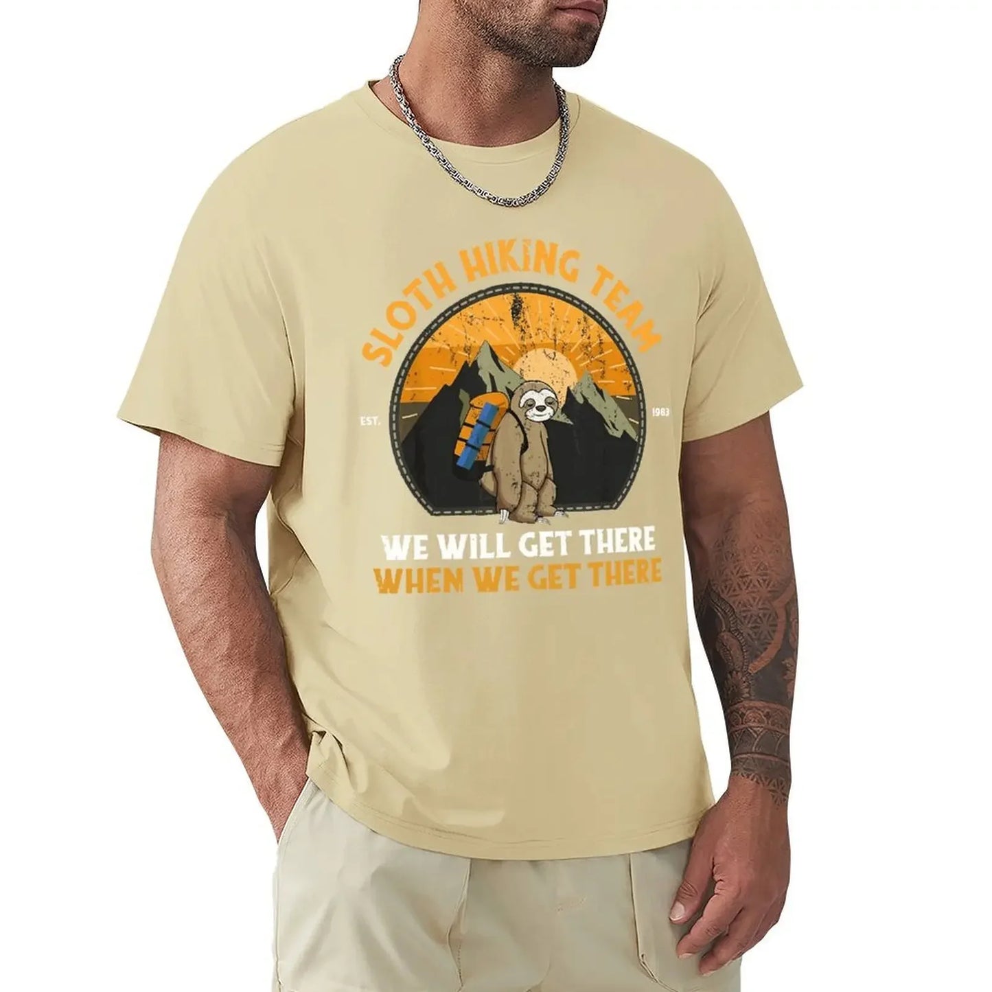 Sloth Hiking Team T-Shirt