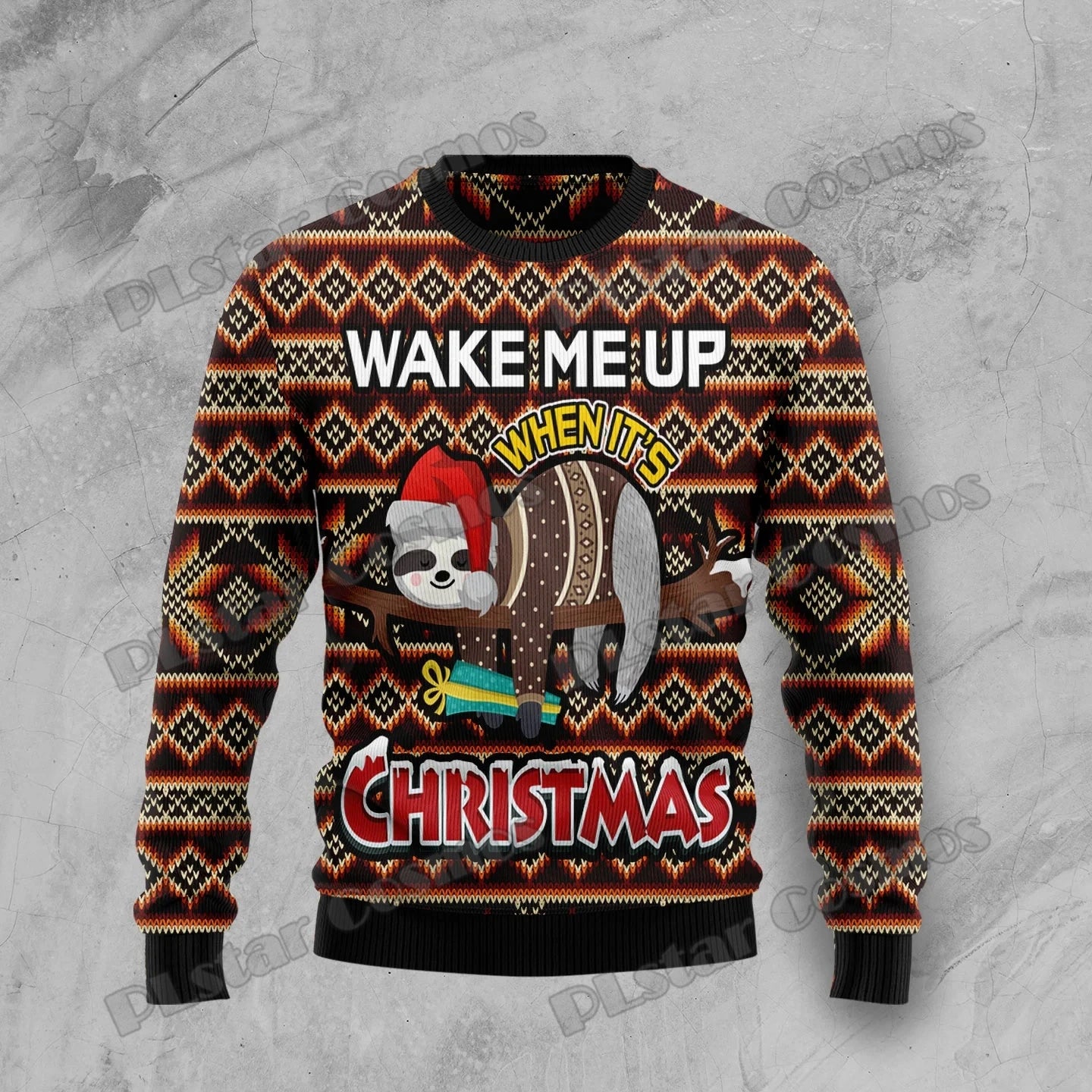 Christmas Sloth Jumper