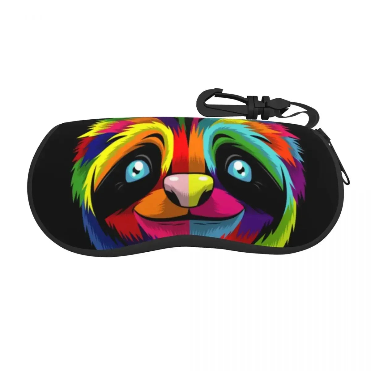 Vibrant Sloth Glasses Case