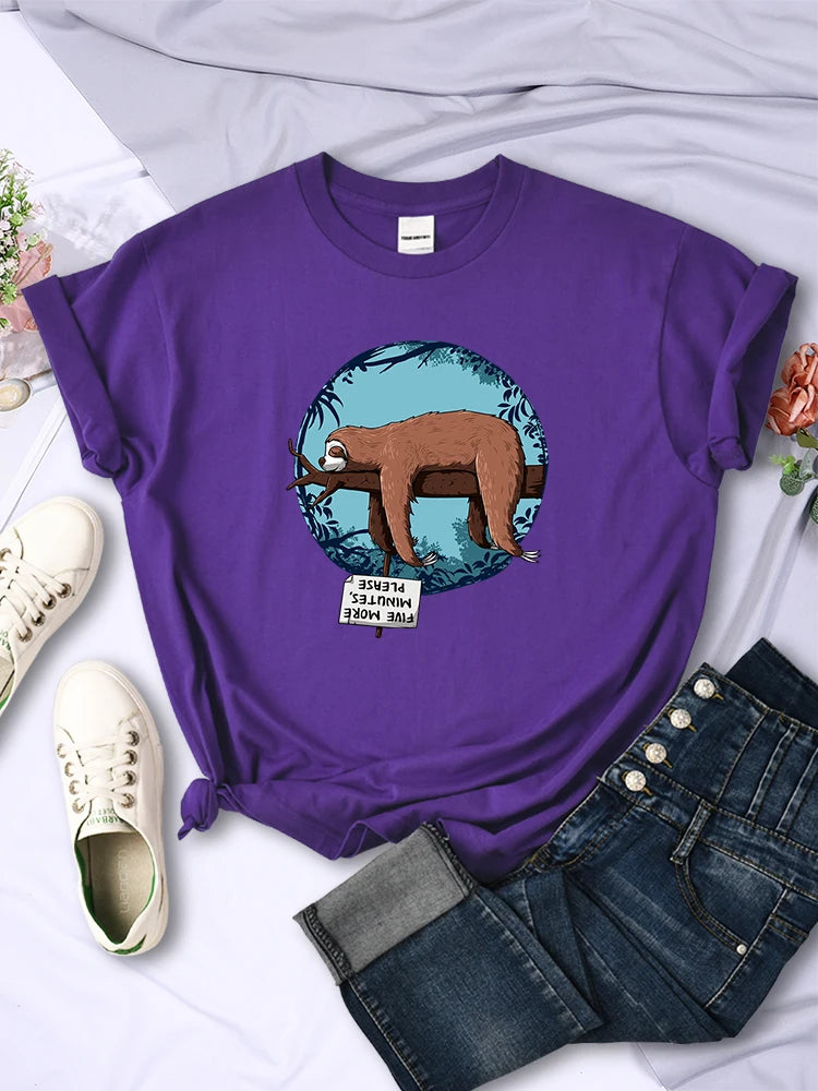 Sleeping Sloth T-Shirts