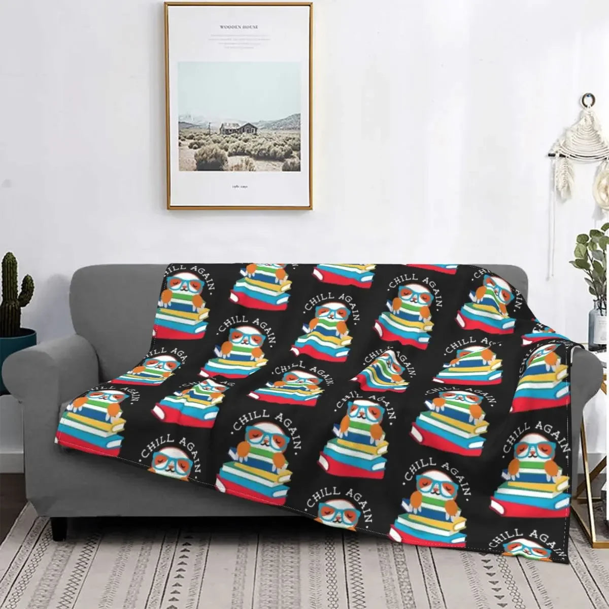 Chill Again Sloth Blanket