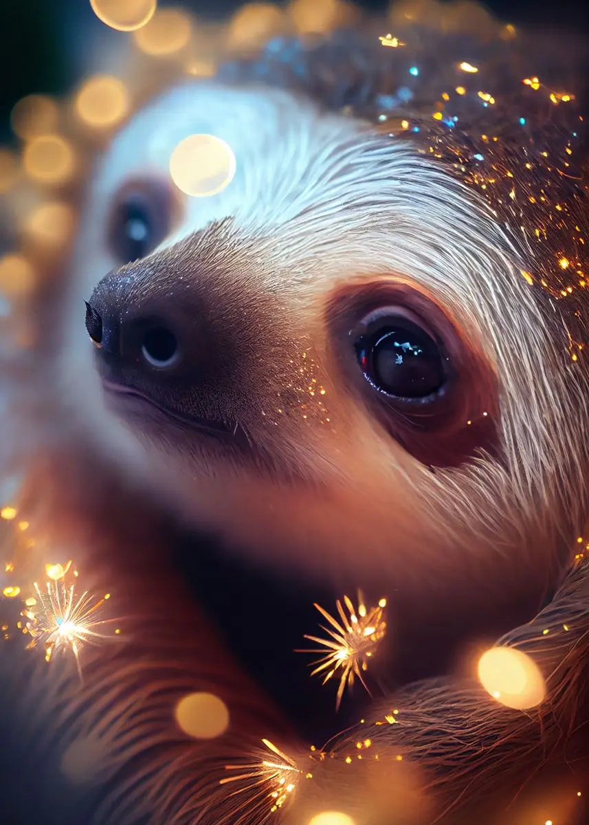 Sloth Artwork Poster