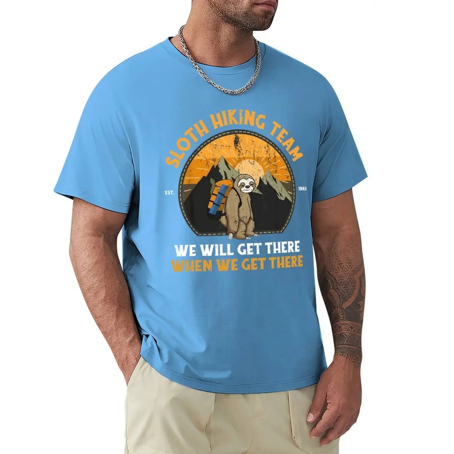 Sloth Hiking Team T-Shirt