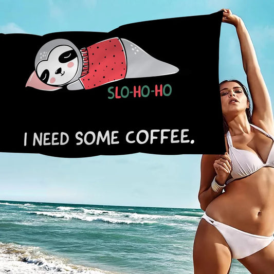 Sloth Microfiber Towel