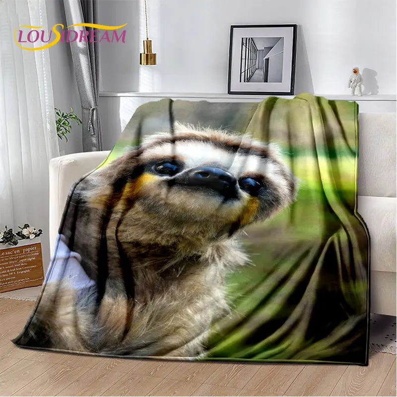 Jungle Sloth Blanket