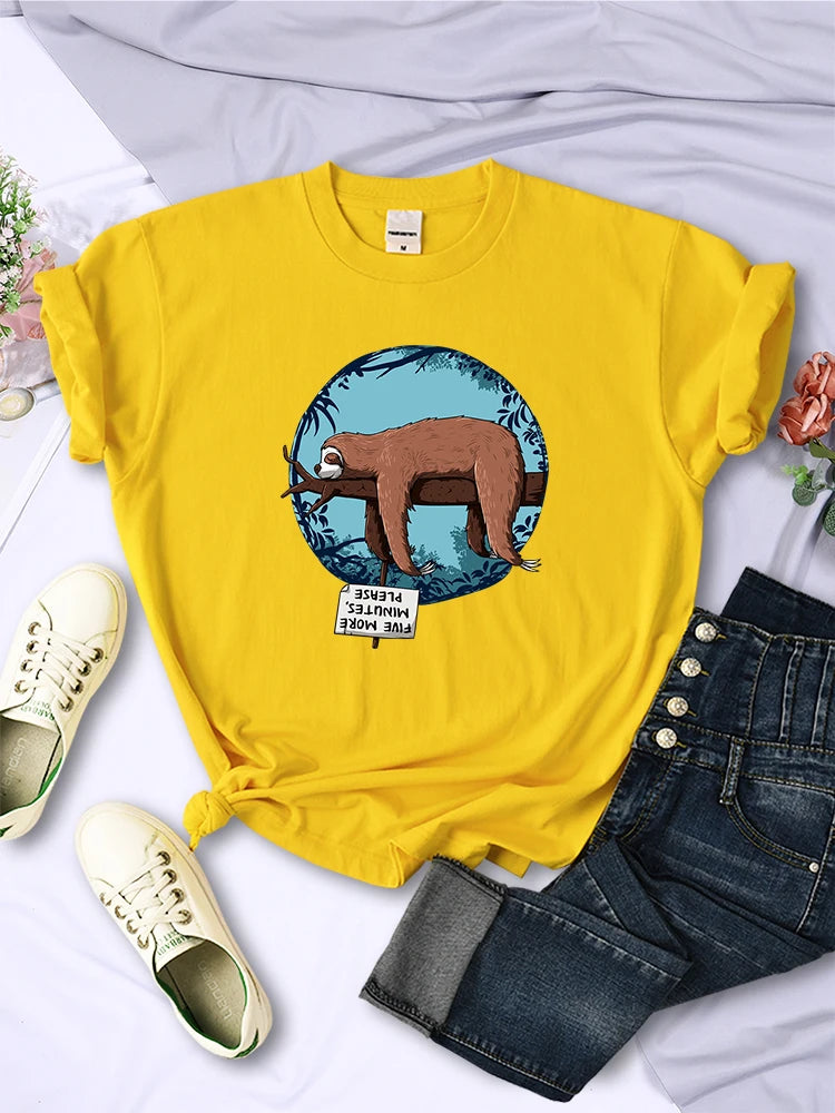 Sleeping Sloth T-Shirts
