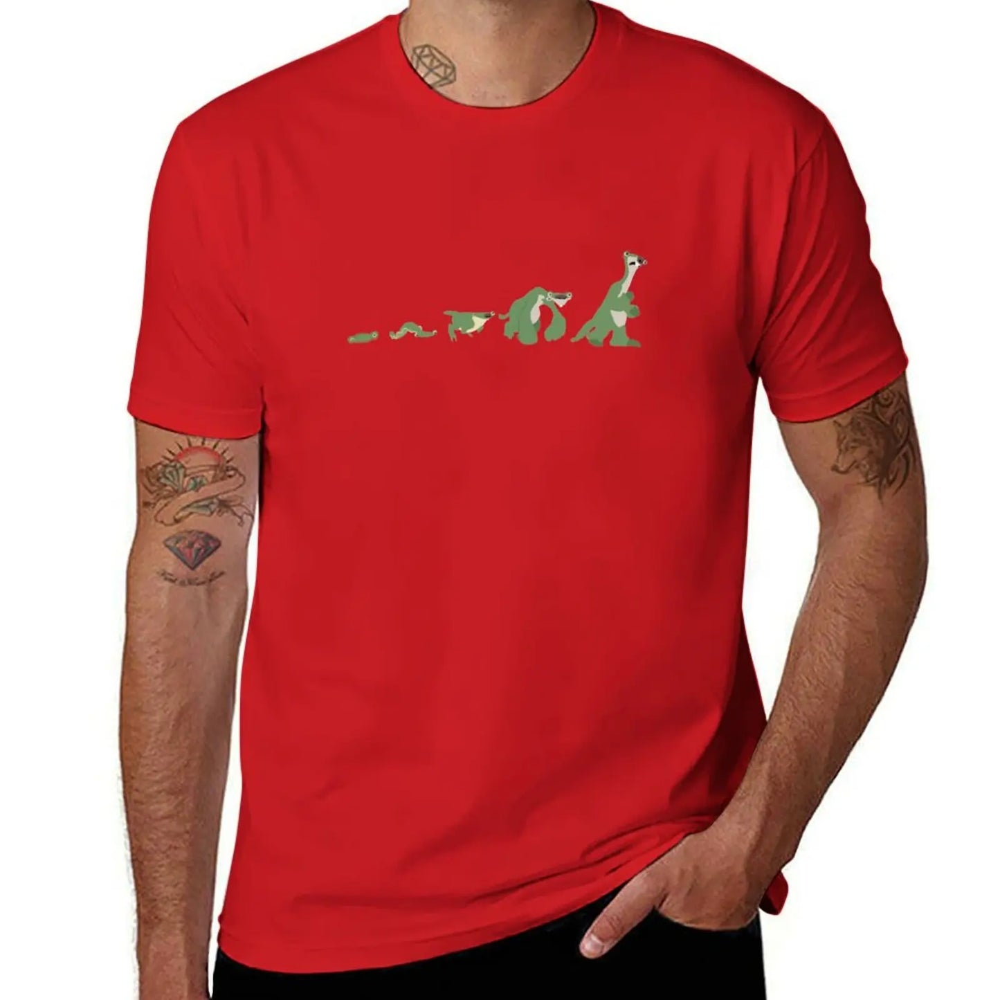 Ice Age Sid the Sloth Evolution T-Shirt