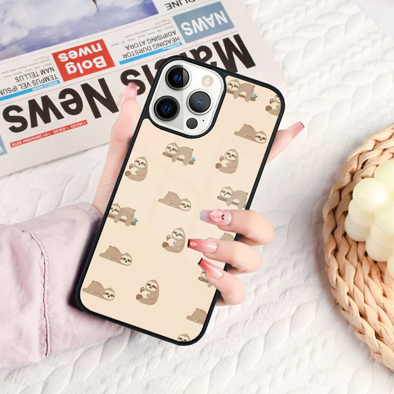 Baby Sloth Phone Case For iPhone