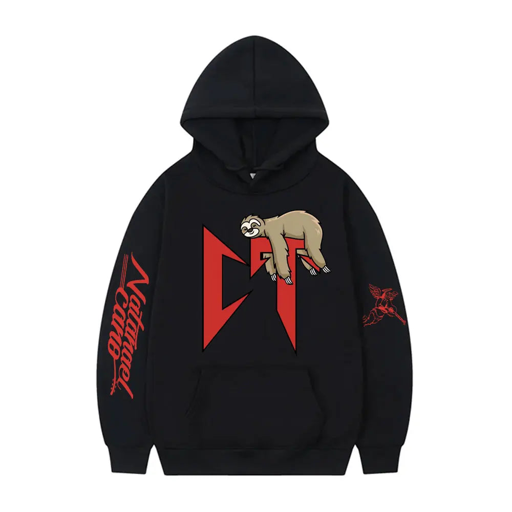 Singer Natanael Cano Corridos Tumbados Print Hoodie