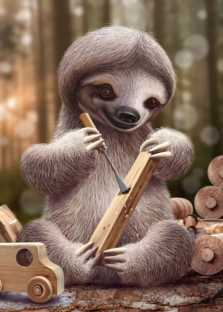 Cute Sloth Posters