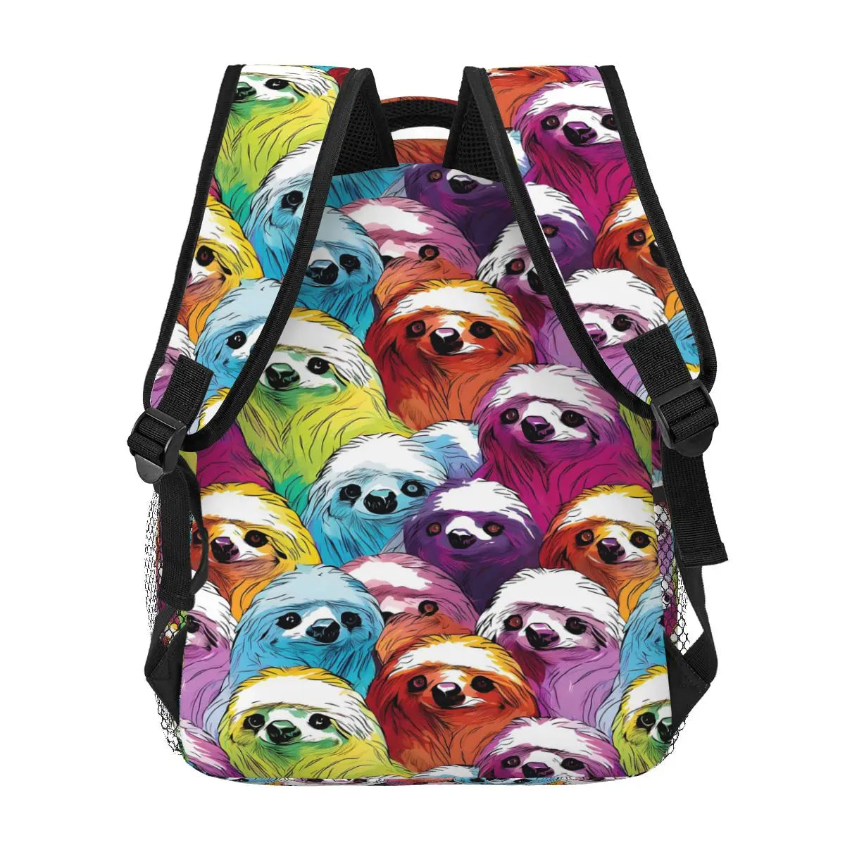 Vibrant Sloth Backpack