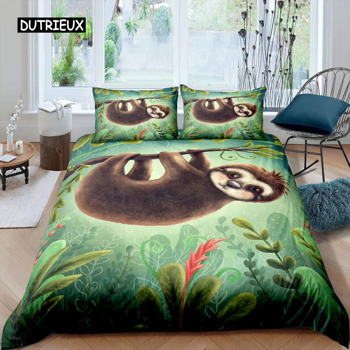 Sloth Duvet Cover Set